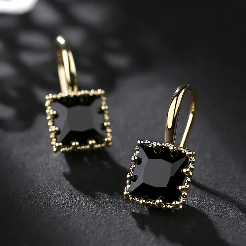 Pendientes Rafaela-Negros