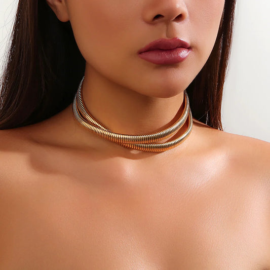 Collar Musa-Dorado