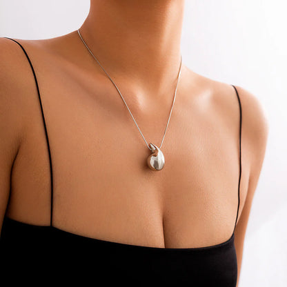 Collar Dafne-Plateado