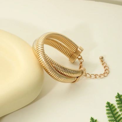 Pulsera Musa-Dorado