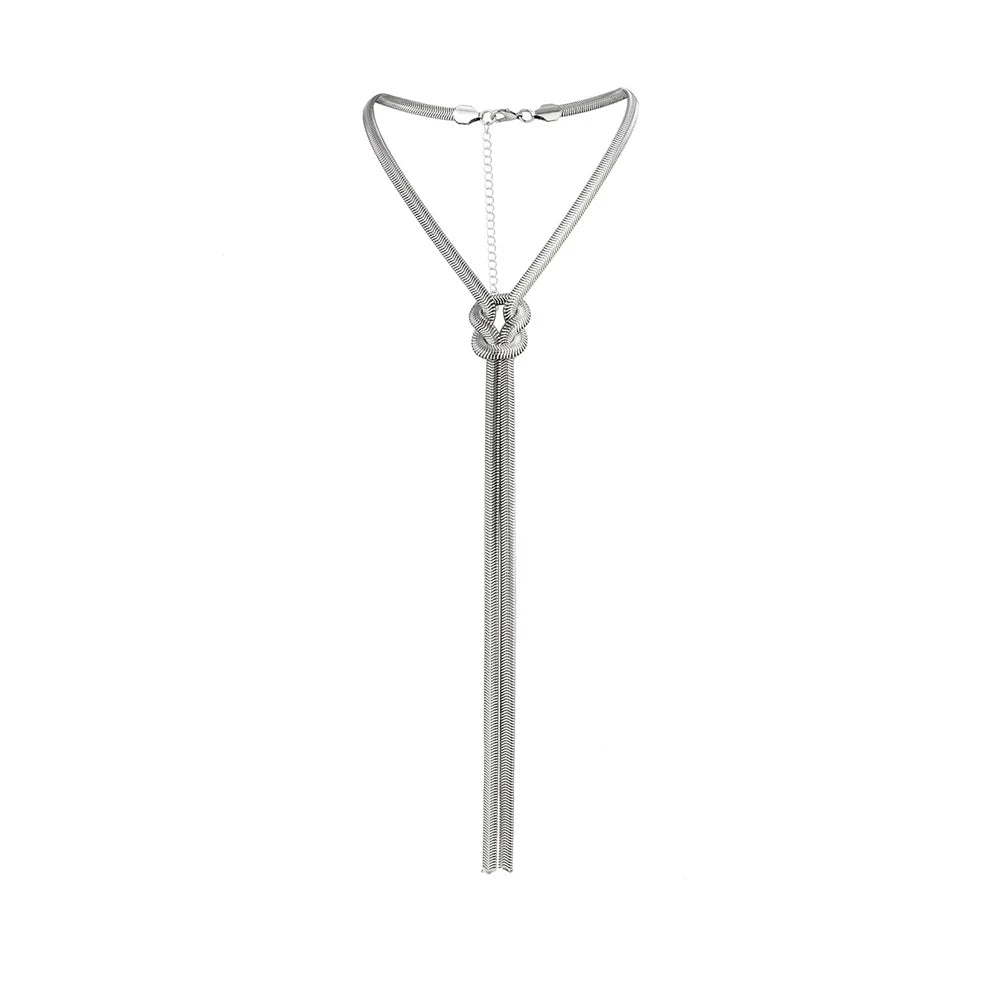 Collar Aura-Plateado