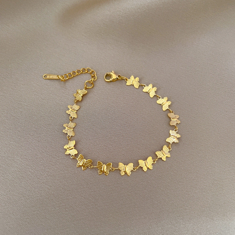 Pulsera Monarca-Dorada