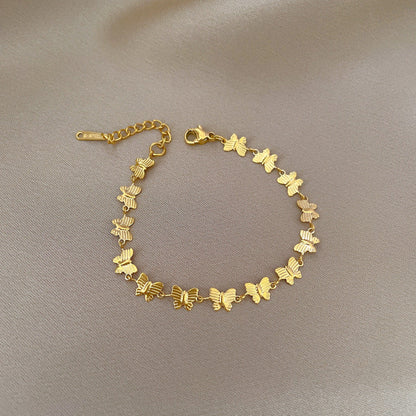 Pulsera Monarca-Dorada