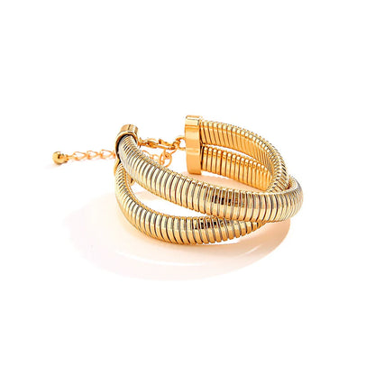 Pulsera Musa-Dorado