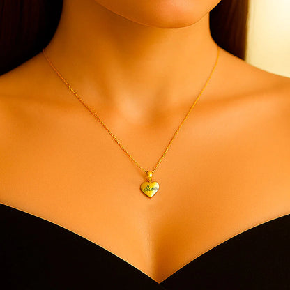 Collar Golden Love