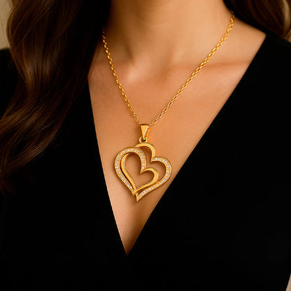 Collar Love Forever-Dorado