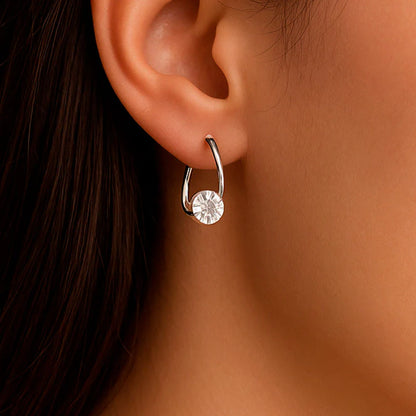 Pendientes Circonita Plata
