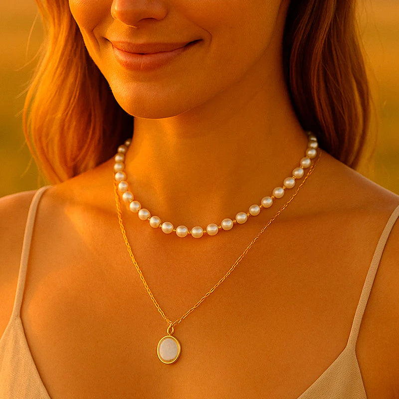 Collar Alejandra-Dorado
