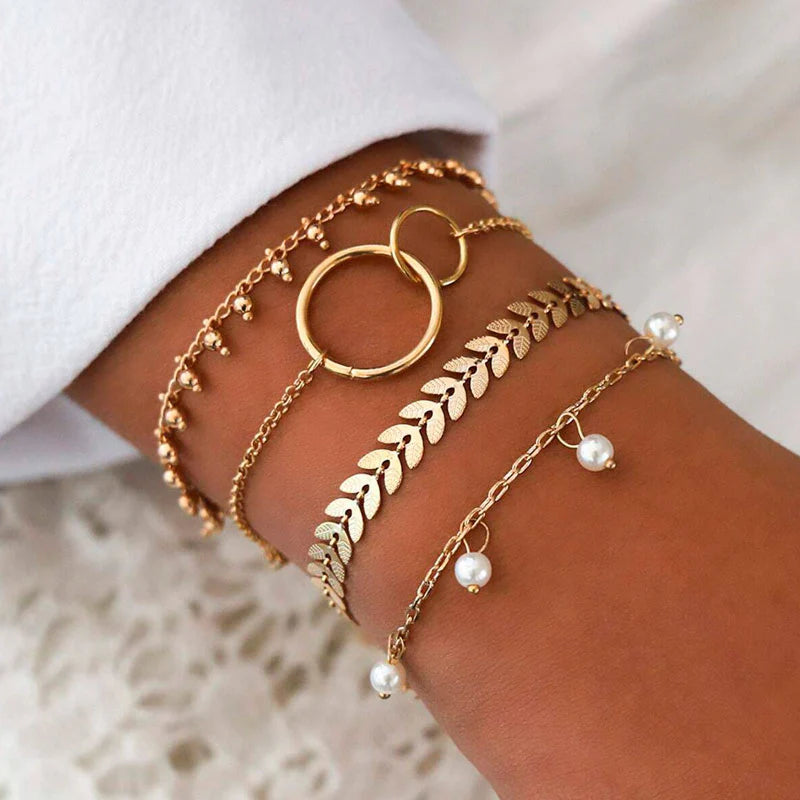 Conjunto de Pulseras Martina