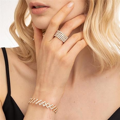 Anillo y Pulsera Diana-Oro
