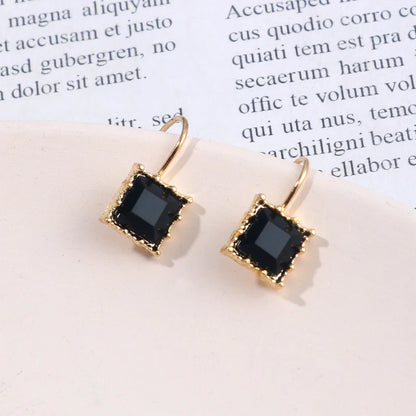 Pendientes Rafaela-Negros