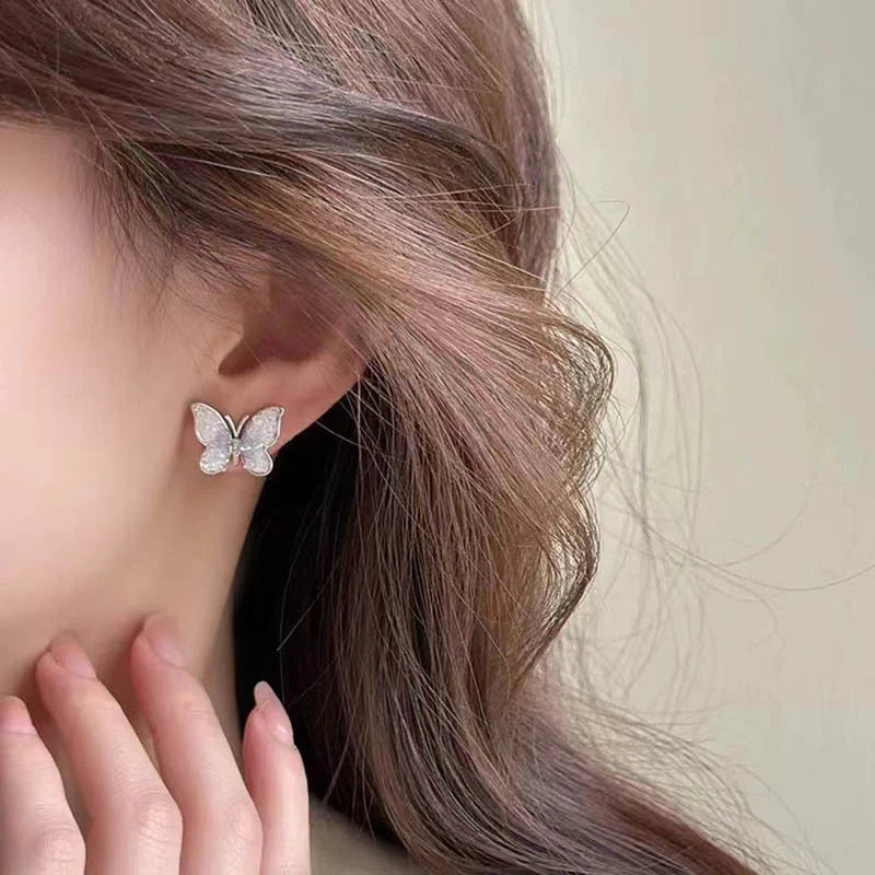 Pendientes Butterfly Cristal