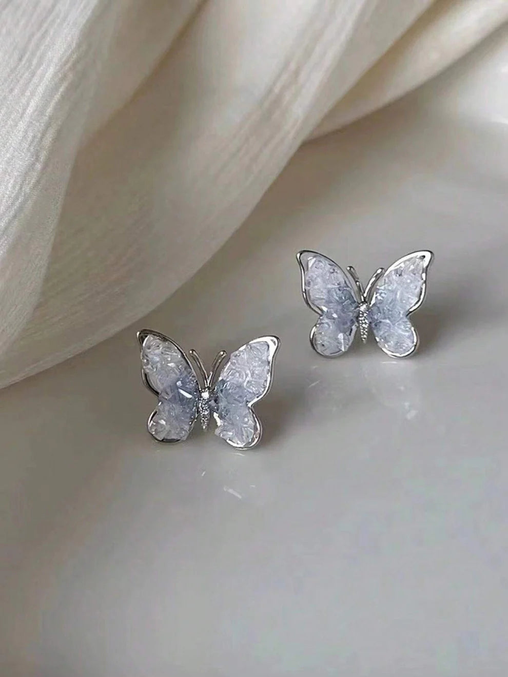 Pendientes Butterfly Cristal