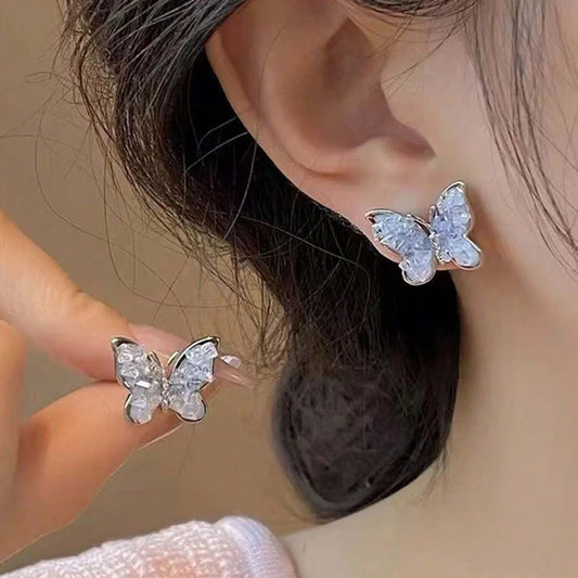 Pendientes Butterfly Cristal