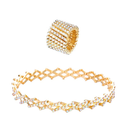 Anillo y Pulsera Diana-Oro