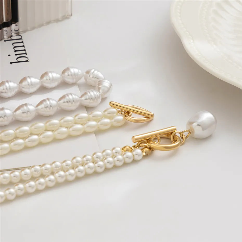 Collar Perla Infinity