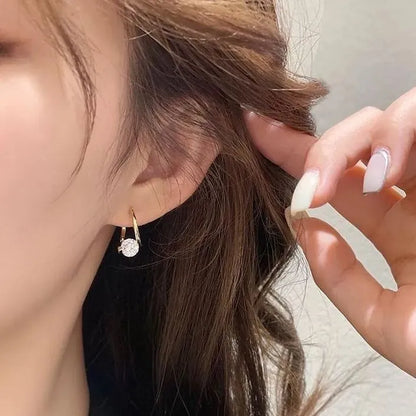 Pendientes Circonita Oro