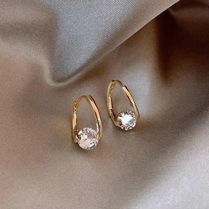 Pendientes Circonita Oro